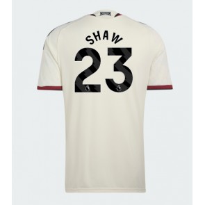 Manchester United Luke Shaw #23 Tredjetrøje 2026-27 Kortærmet
